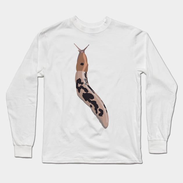 Climbing Slug Long Sleeve T-Shirt by CloudyGlow